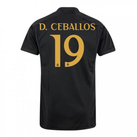 Real Madrid D. Ceballos 19 Third Shirt 2023-24